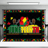 Aperturee - Aperturee Black Juneteenth Independence Day Photo Backdrop